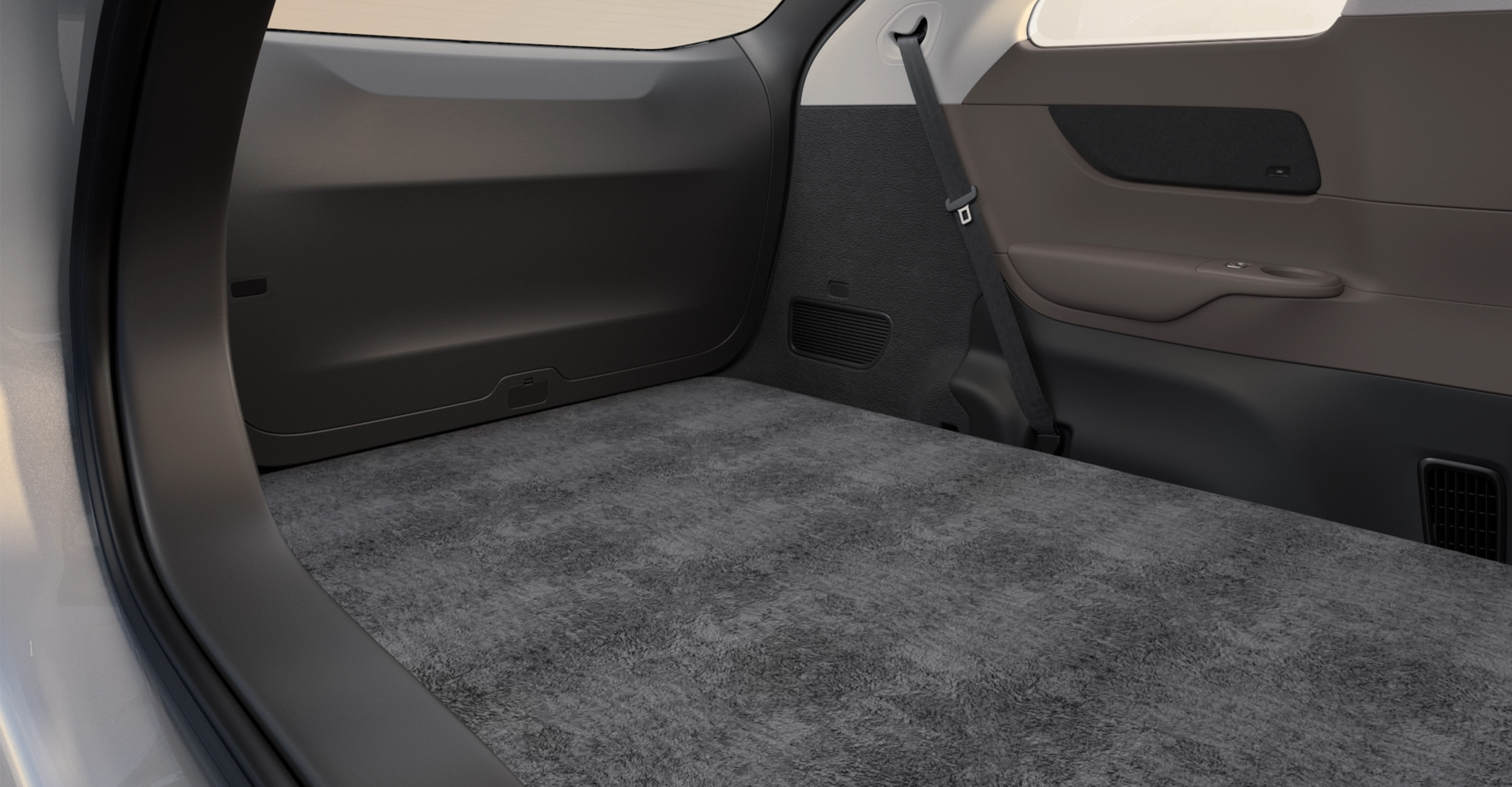 XPENG X9 electric foldable second-row seats