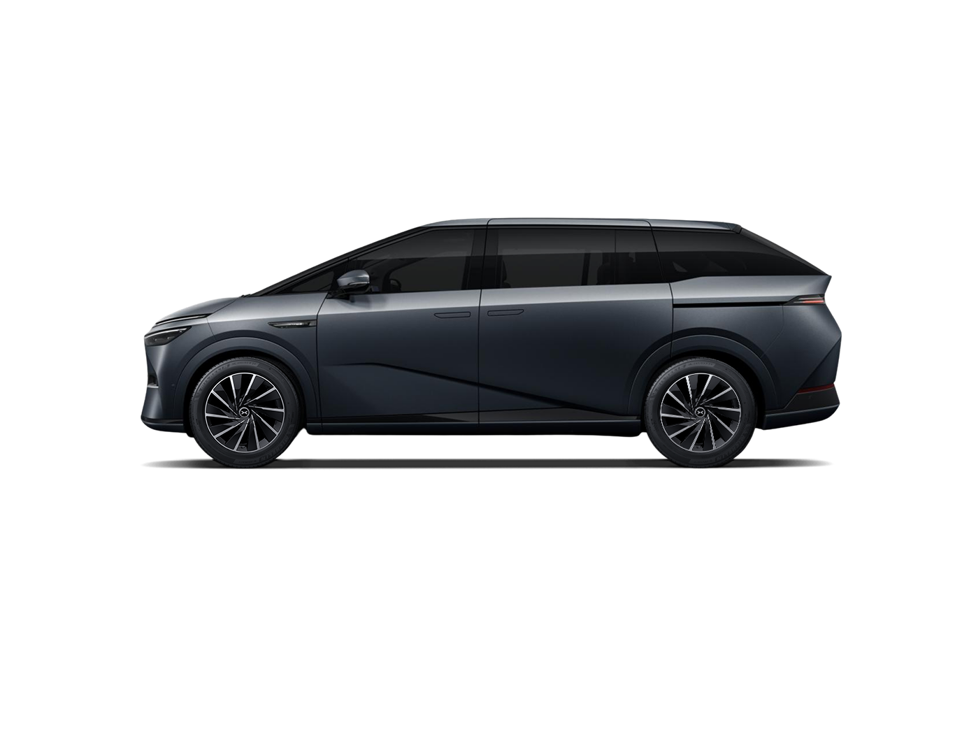 XPENG X9 side profile